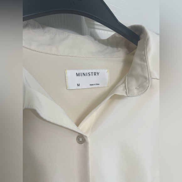 Ministry of Supply Easier Than Silk Ivory Button Down - Picture 4 of 8